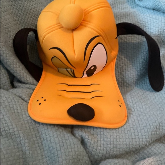 Disney Pluto Character Hat - Yellow and Black - Picture 1 of 8